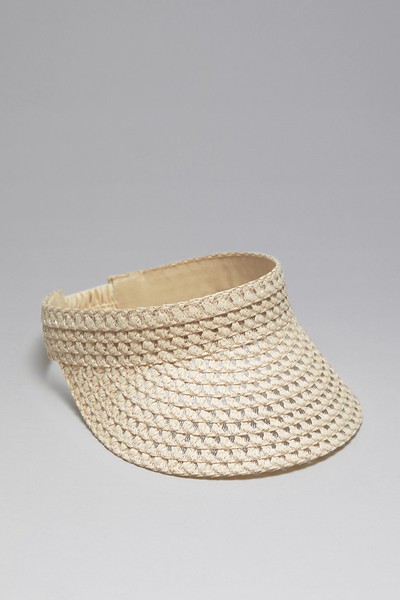 Straw Sun Visor from & Other Stories