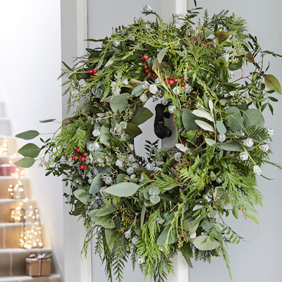 All The Foliage Christmas Wreath from Sweet Pea Flowers