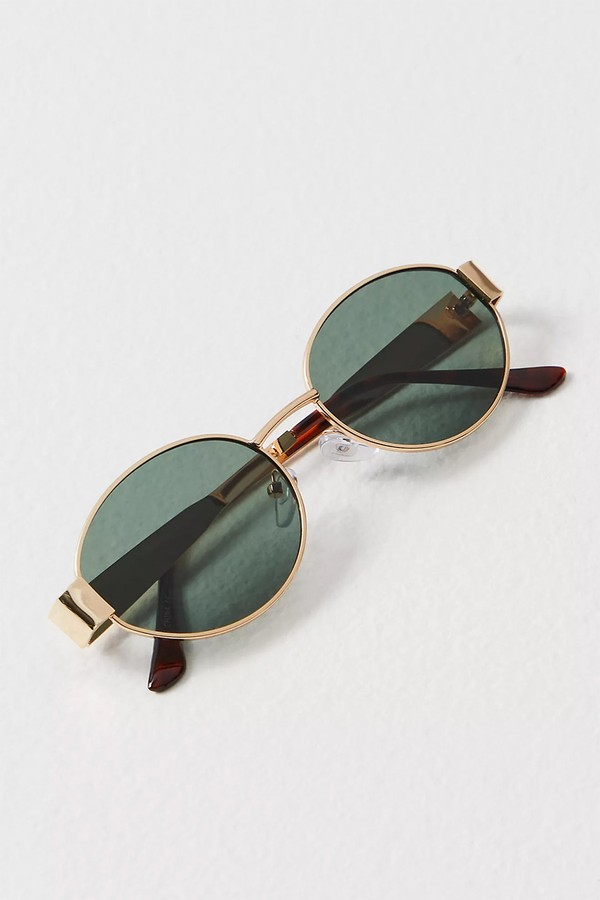 Little Secret Round Sunglasses from FREE PEOPLE