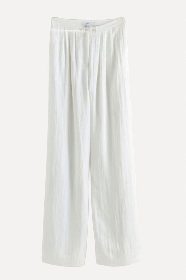 Superwide Pleated Trousers from Next