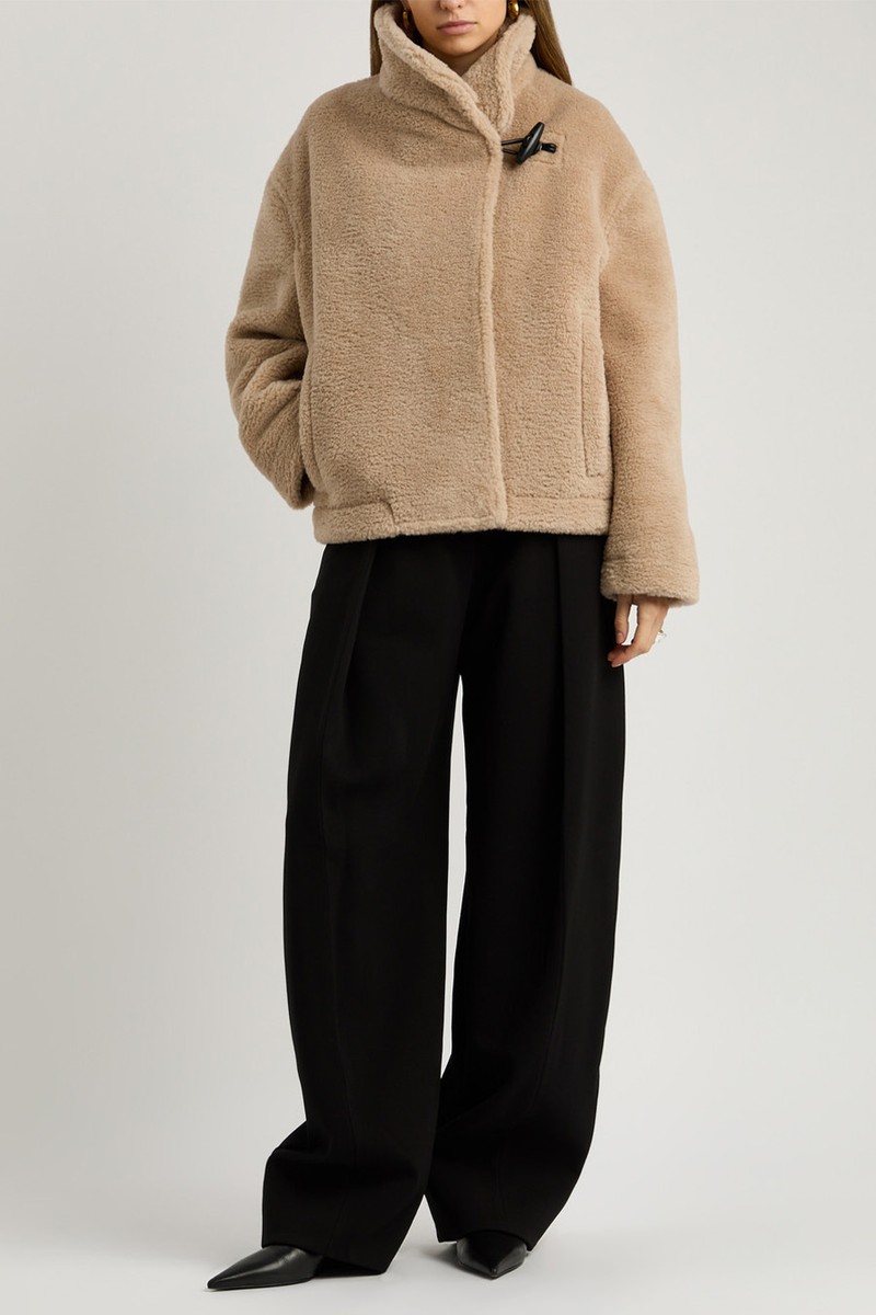 Le Blouson Fernando Faux Fur Coat from Jacquemus