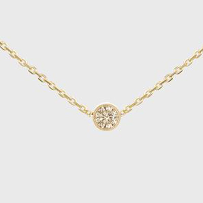 Étoile Solitaire Necklace from Aurum & Grey