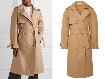 Organic Cotton-Gabardine Trench Coat from BITE Studios