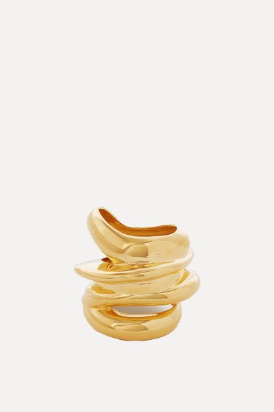 Off World Gold-Plated Ring from UNIFORM OBJECT