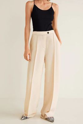 Contrast Seam Trousers