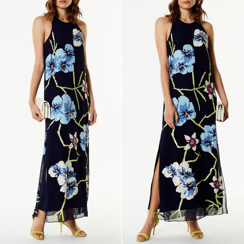 Sequin Floral Dress from Karen Milen