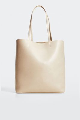 Shopper Bag With Double Handle from Mango