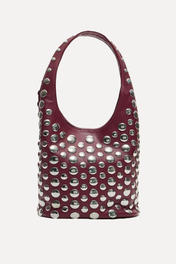 Studded Shoulder Bag