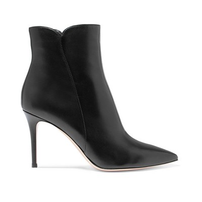 Levy 85 Leather Ankle Boots from Gianvito Rossi