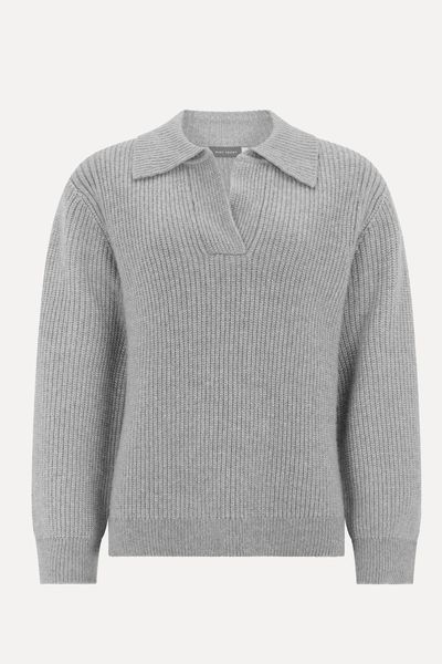 Boxy Polo Jumper