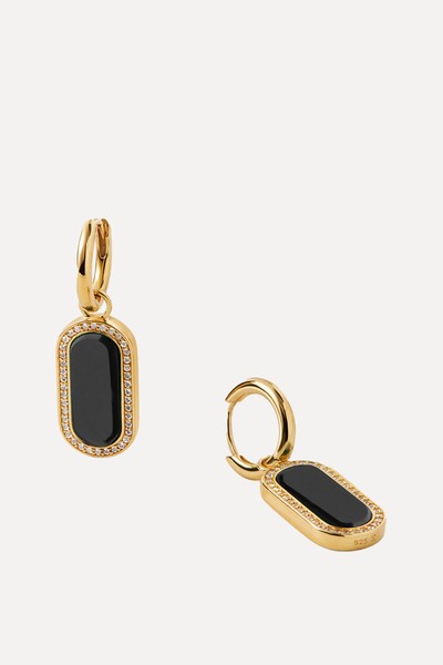 Black Onyx Drop Earrings from Edge Of Ember x Charlotte Collins