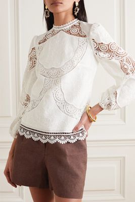 Benita Broderie-Anglaise Top from Zimmermann