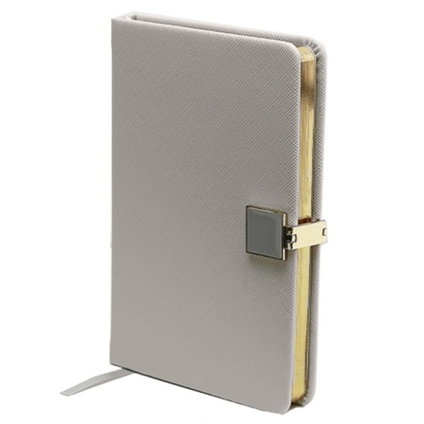 Grey & Gold A6 Notebook