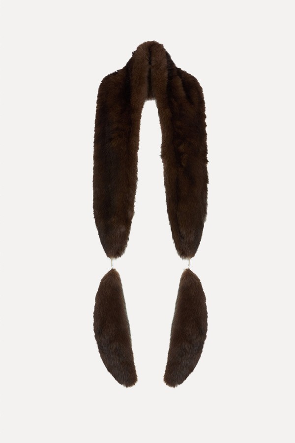 Leah Fur Scarf from Ducie