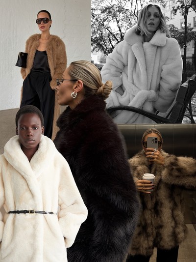 The Round Up: Faux Fur Coats