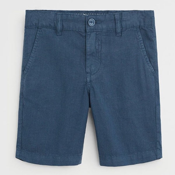 Linen-cotton Blend Bermuda Short from Mango