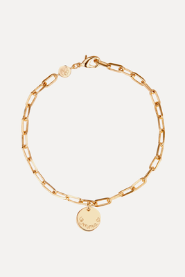 Personalised Dainty Love Links Chain Bracelet from Merci Maman