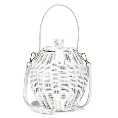 Tautou Wicker Basket Bag from Ulla Johnson