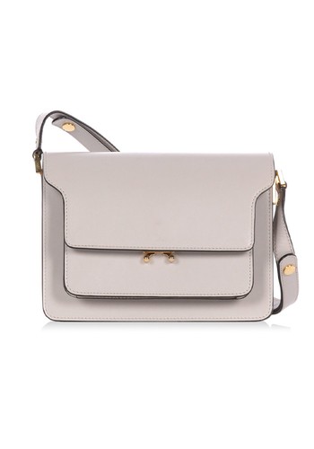 Trunk Medium Leather Shoulder Bag from Marni