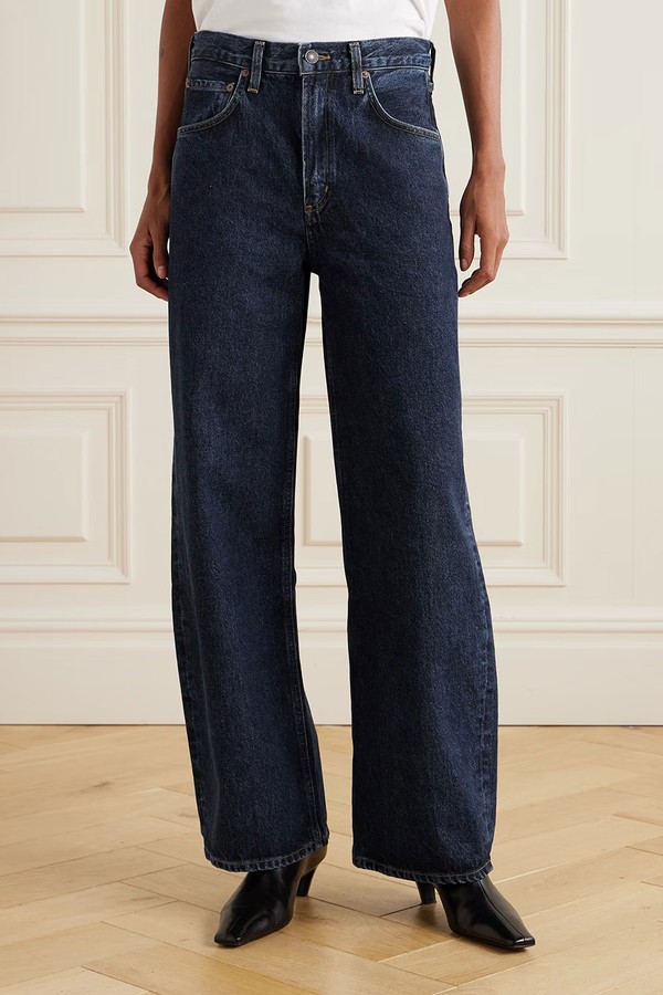 Low Curve High-Rise Wide-Leg Jeans from AGOLDE 