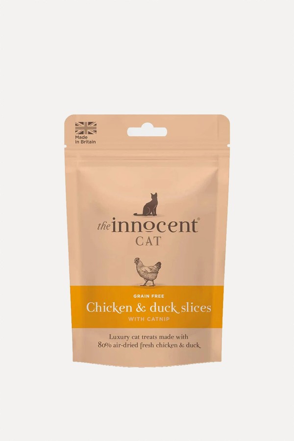 Chicken & Duck Slices With Catnip from The Innocent Cat