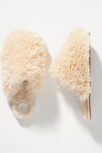 Teddy Slide Slippers from Anthropologie