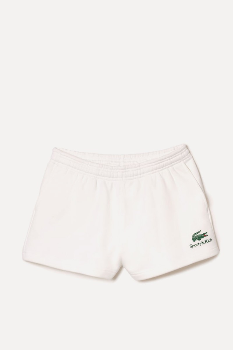 Fleece Shorts from Lacoste x Sporty & Rich