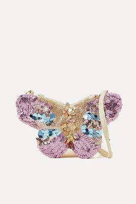 Suzie Sequin Butterfly Bag from Monsoon
