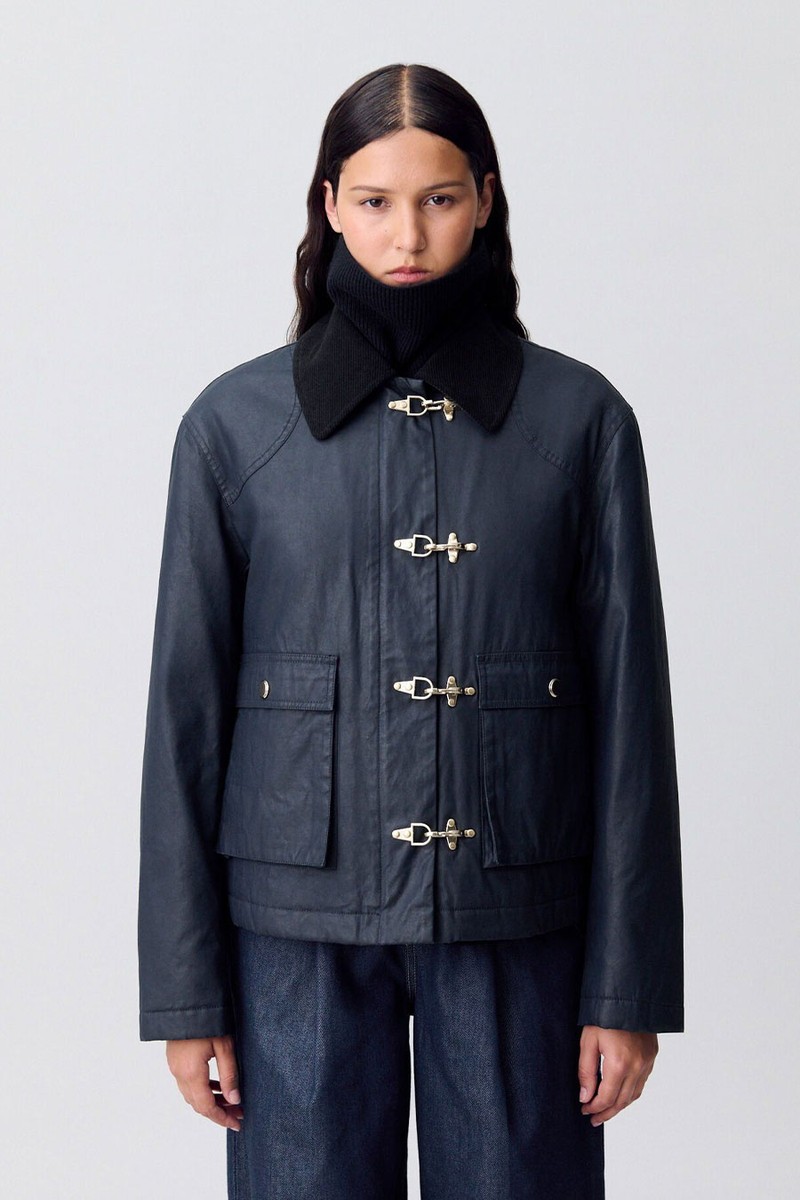 Waxed Short Parka from Claudie Pierlot