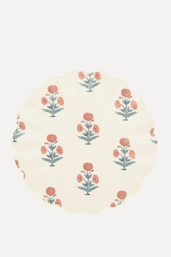 Set Of 6 Reusable Large Plates from Meri Meri x Molly Mahon