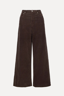Paloma Cotton-Blend Corduroy Wide-Leg Pants  from Citizens Of Humanity