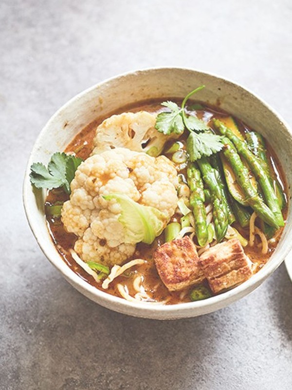 Laksa With Cauliflower
