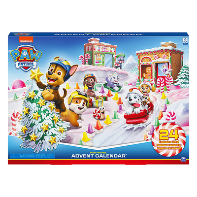 2020 Advent Calendar with 24 Exclusive Collectible Pieces from Paw Patrol