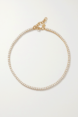 Serena Gold-Plated Cubic Zirconia Necklace from Crystal Haze Jewellery