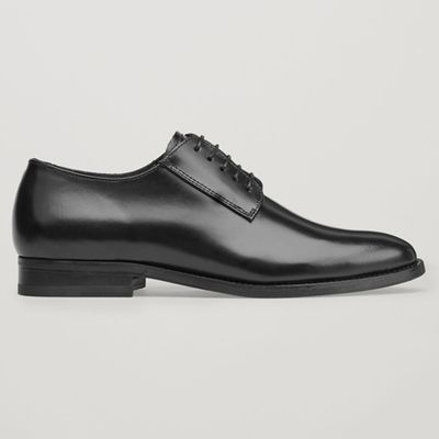 Point Toe Leather Oxford Shoes from Cos
