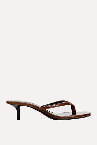 Minimalist Strappy Sandals from Zara