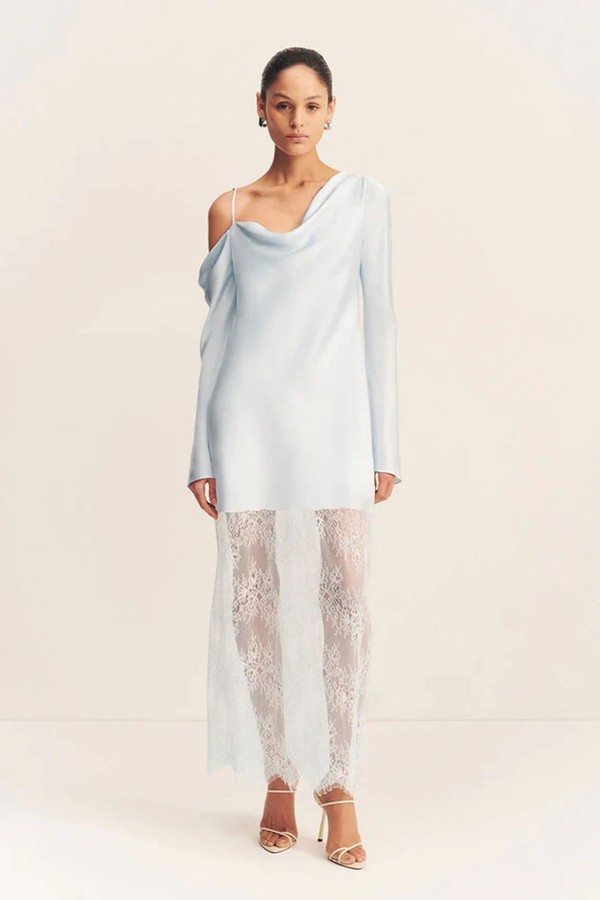 Labyrinth Lace Long Sleeve Maxi Dress from Shona Joy
