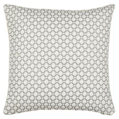 Croft Collection Weave Cushion, Blue Grey from John Lewis