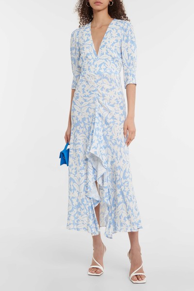 Floral Crêpe Midi Dress from Rixo