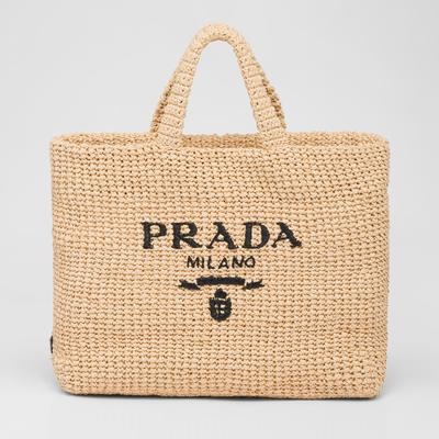 Raffia Tote Bag