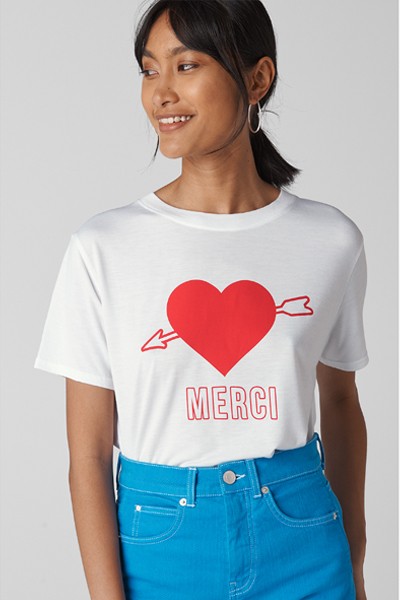 Merci Heart T-Shirt