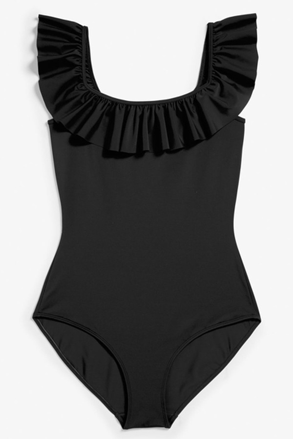 Ruffle Swimsuit from Monki