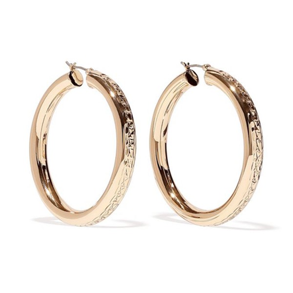 Lucy Gold-Plated Hoop Earrings from Dannijo