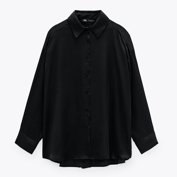 Satin Shirt from Zara