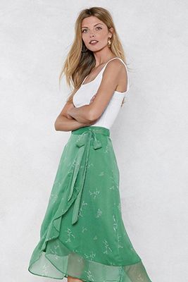 Spring Affair Floral Skirt