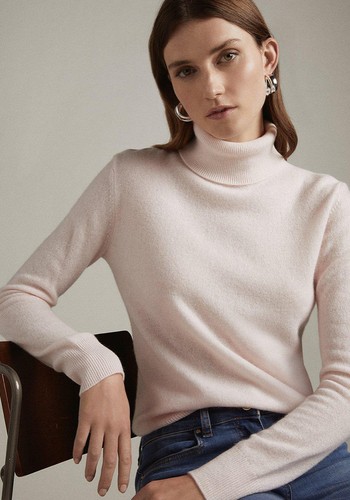 Cashmere Roll Neck