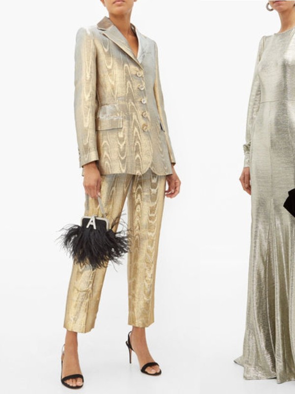 15 Ways To Wear Metallics This Season