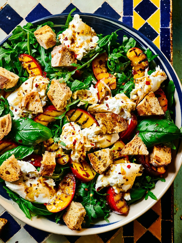 Nectarine & Burrata Salad 