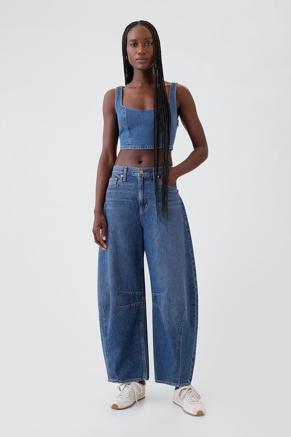 High Waisted Horseshoe Jeans from Gap