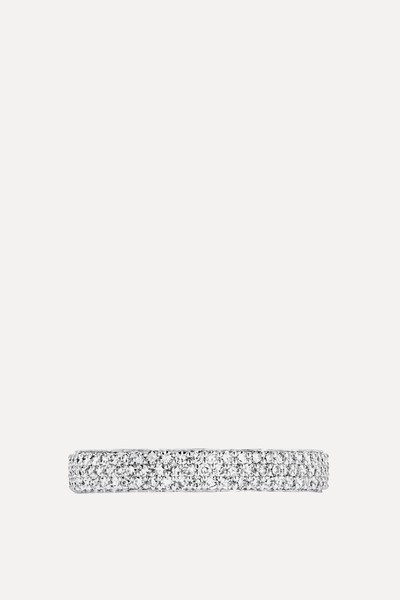 886 Pavé Ring - 18ct White Gold